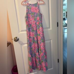NWT Lilly Pulitzer Hadleigh Maxi Dress Girls Large